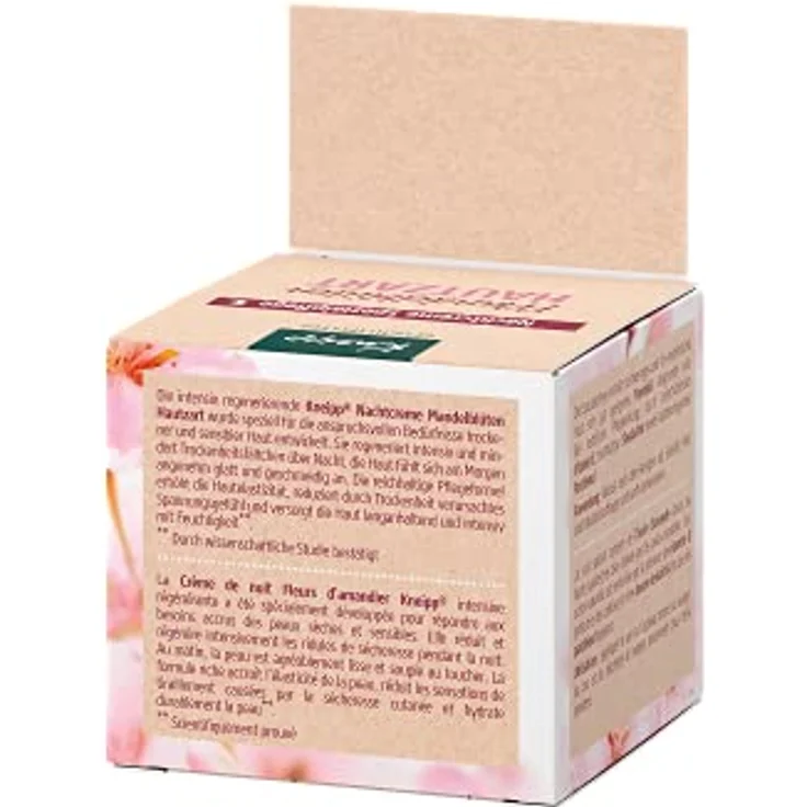 Kneipp Pflege Gesichtspflege Nachtcreme Mandelblüten Hautzart 50 ml Tagespflege für Damen und Herren – Bild 3