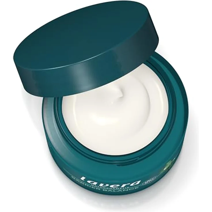 lavera Barrier Balance Nachtpflege - Creme ohne Alkohol - ohne Parfüm - Regeneration der Haut - stärkt Hautbarriere - Präbiotika - vegan - Naturkosmetik - 50 ml – Bild 2