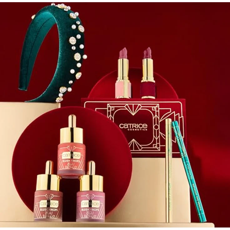 Catrice FESTIVE TREASURES Hydrating Shine Lipstick, Nr. C02, Rot, feuchtigkeitsspendend, glänzend, vegan, ohne Parabene, ohne Mikroplastikpartikel, Nanopartikel frei, 1er Pack (3.2g) – Bild 3