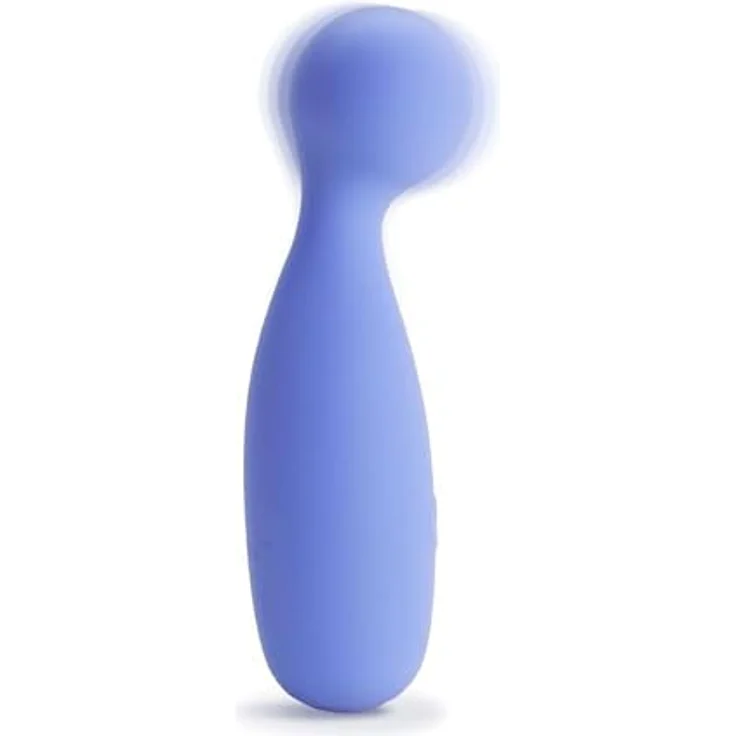 plusOne Persönliches Massagegerät zur Muskelentspannung, 10 Vibrationseinstellungen, wasserdicht, Premium Periwinkle, Silikon, USB-Aufladung – Bild 1