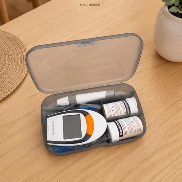 IEA Medical Blutzucker-Teststreifen für AC-309, 50-tlg., klinisch verifiziert, für Diabetes- und Glukoseüberwachung – Bild 8