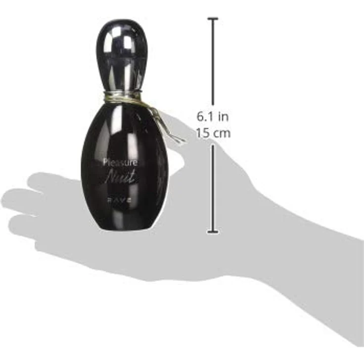 Rave Pleasure Nuit Eau de Parfum, 100 ml, super reichhaltig, für Herren – Bild 3