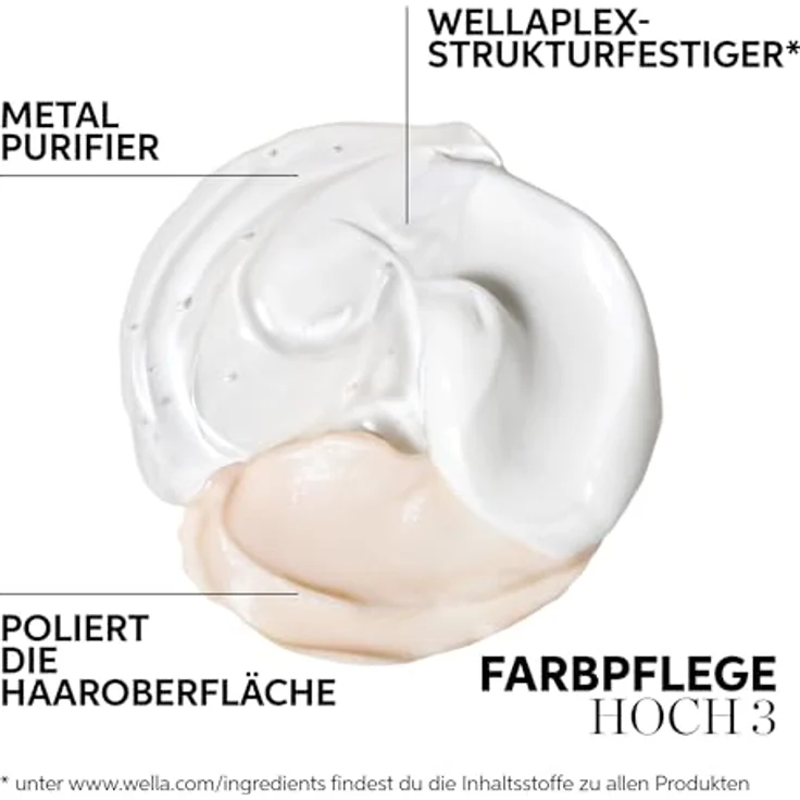 Wella Professionals ColorMotion+ Shampoo, 500 ml, zum Schutz gefärbter Haare, verlängert die Haltbarkeit der Haarfarbe und stärkt Haarfasern – Bild 4