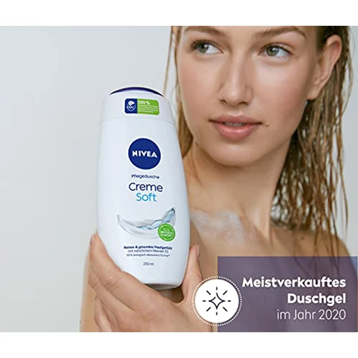 Nivea Cremedusche Creme Soft Pflegedusche Mit Mandel Öl 250 ml - Preisvergleich – Bild 4