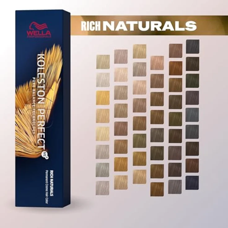 Wella Professionals Koleston Perfect Rich Naturals 7/36, Mittelblond Gold Violett, permanente Haarfarbe, 60 ml – Bild 6