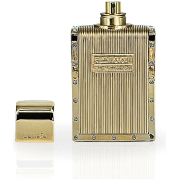 Lattafa The Kingdom Eau de Parfum Spray für Herren, 100 ml - Salbei, Lavender, Mint - Tabak, Vanille, Orangenblume - Benzoin, Tonka Bean, Labdanum – Bild 4