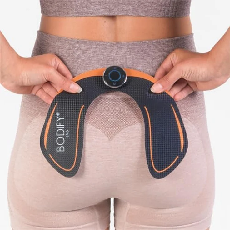 BODIFY EMS-Po-Trainer, Reizstromgerät zur gezielten Stimulation der Po Muskulatur, schwarz – Bild 4