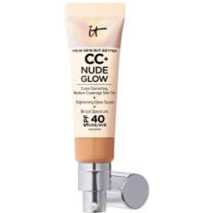 CC+ NUDE GLOW lightweight foundation + glow serum SPF40#neutral tan 32 ml