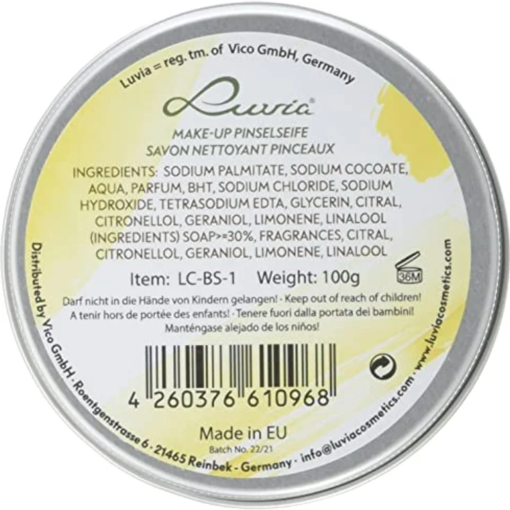 Luvia Reinigung Luvia Reinigung Essential Brush Soap Pinsel – Bild 2
