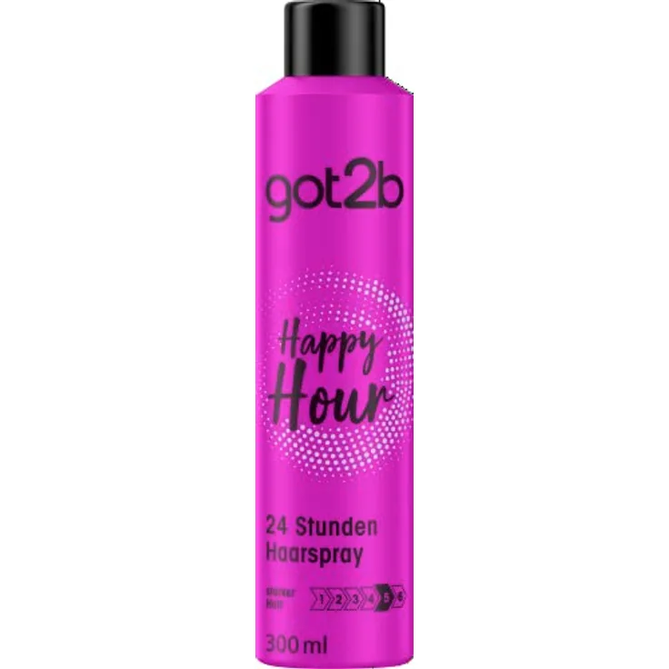 got2b Happy Hour 24 Stunden Haarspray, langanhaltender Halt, 300ml