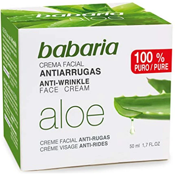 Babaria Aloe Vera Crema Antiarrugas 50 ml – Bild 2