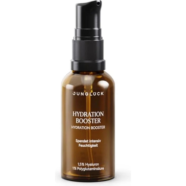 Junglück Hydration Booster Gesichtsserum, 30 ml mit 1,5% Hyaluronsäure und intensiver Feuchtigkeitsversorgung – Bild 1