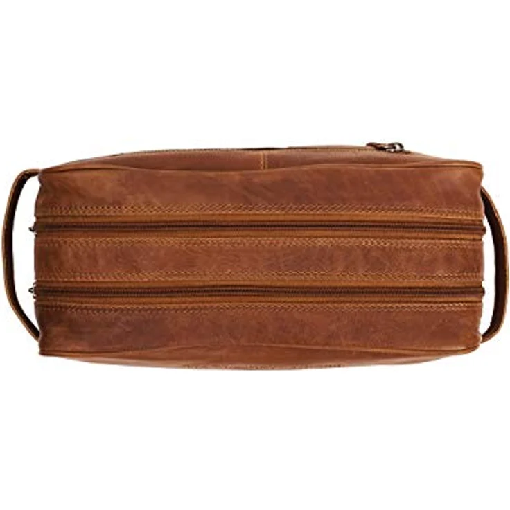 The Chesterfield Brand Stefan - Kulturbeutel Leder 29 cm Cognac - Preisvergleich – Bild 2