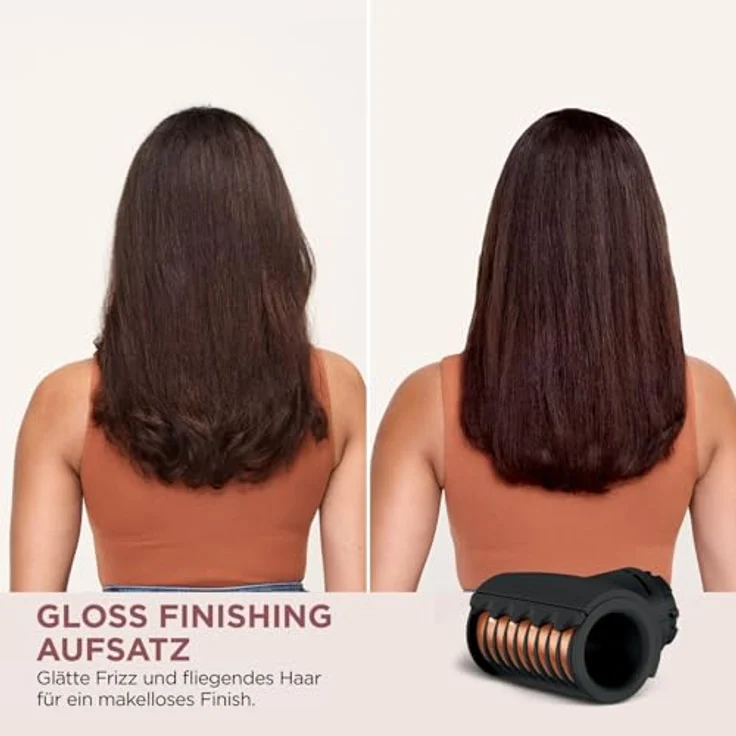 Shark SpeedStyle Pro Haartrockner, hohe Leistung & Power für glattes & welliges Haar mit Kopfhautschutz, 3 Aufsätze, leicht, keine Hitzeschäden, Schwarz HD731EU – Bild 8
