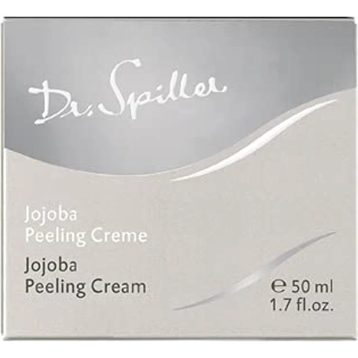 Dr. Spiller Jojoba Peeling Creme 2-in-1 Gesichtswasser und Peeling, 50ml, sanfte Reinigung для geschmeidige Haut – Bild 2