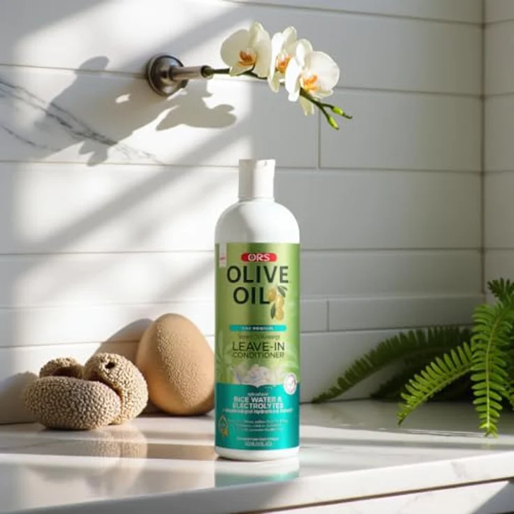 ORS Max Moisture Deep Conditioner 473 ml, mit Olivenöl, Hydrolysierte Seide & Panthenol, stärkt & repariert, spendet Feuchtigkeit und Elastizität – Bild 4
