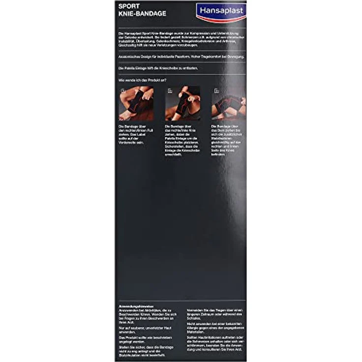 Hansaplast Sport Knie Bandage L - Preisvergleich – Bild 2