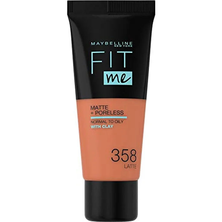 Maybelline New York Fit me! Matte & Poreless Make-up Nr. 358 Latte, 30 ml