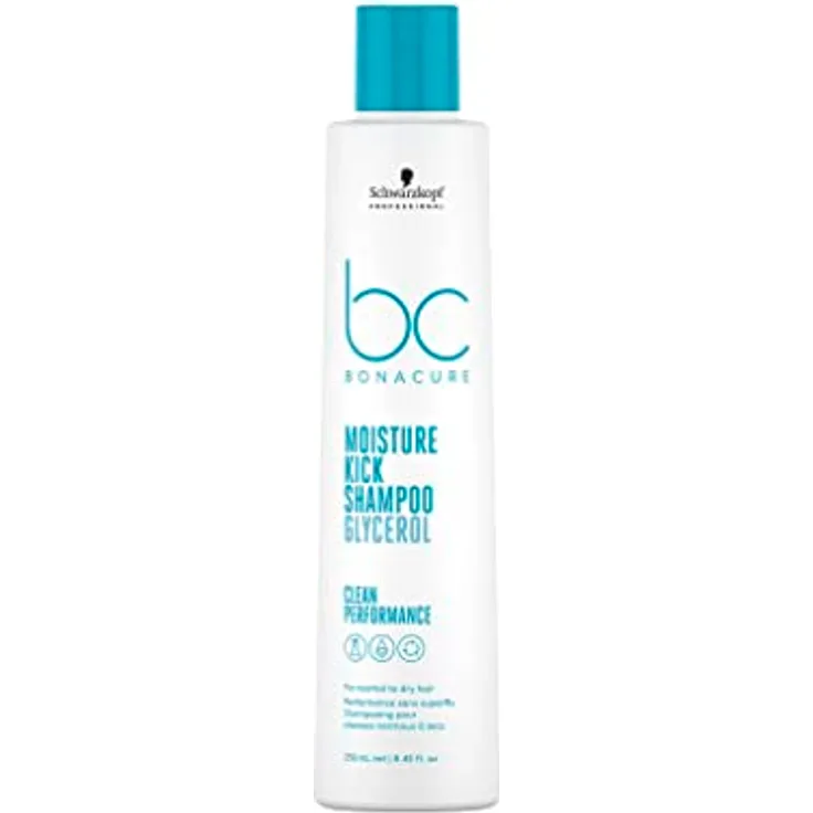Schwarzkopf Professional BC MOISTURE KICK shampoo 250 ml, mit Glycerin