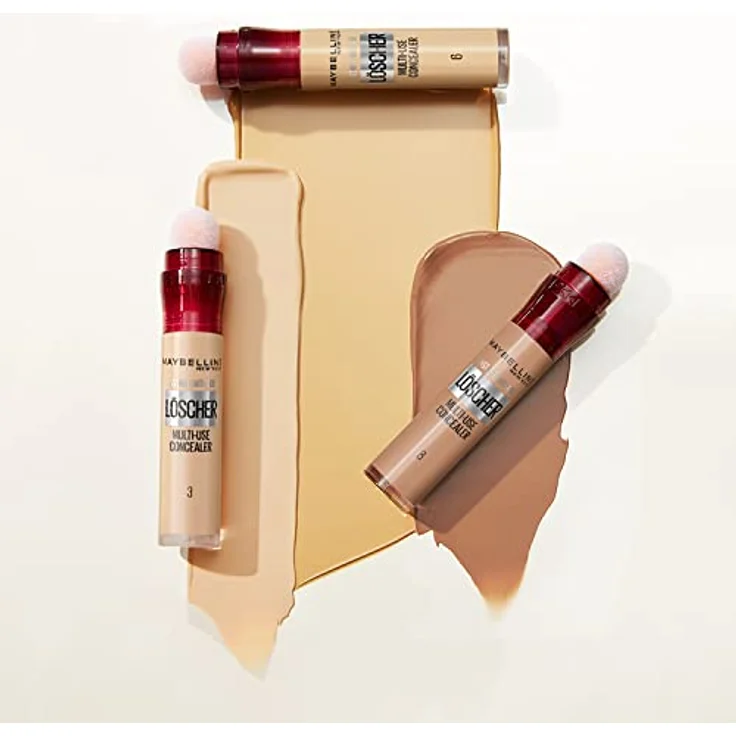 Maybelline New York Abdeckstift, Instant Anti-Age Effekt Concealer, Löscher mit Mikro-Lösch-Applikator, Nr. 02 Nude, 6,8 ml – Bild 5