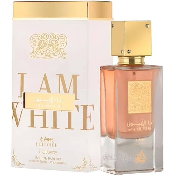 Lattafa Ana Abiyedh Poudree Eau de Parfum 60 ml, Damenduft – Bild 2