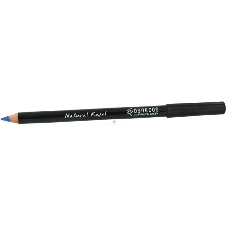benecos Augen Make-up Natural Kajal Bright-Blue 1,13 g Blau, mit einer festen Textur – Bild 2