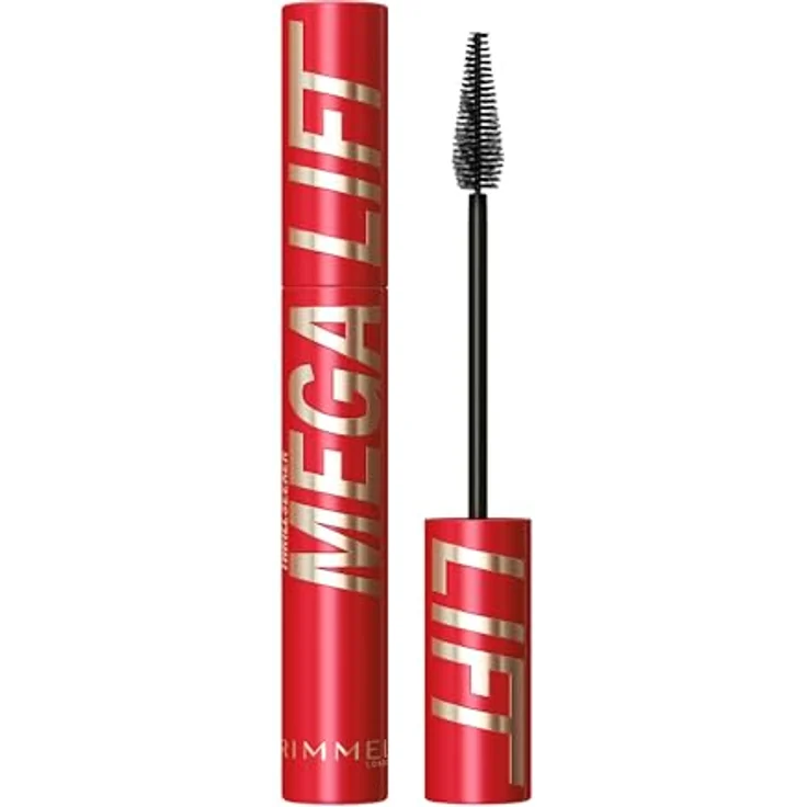 Rimmel London THRILL SEEKER MEGA LIFT Mascara, 12,5 ml - Mit bis zu 6-mal mehr Volumen und bis zu 28 Grad geschwungene Wimpern – Bild 1