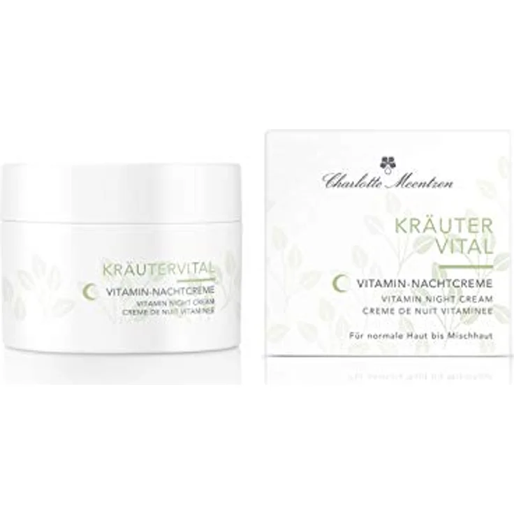 Charlotte Meentzen Kräutervital Vitamin-Nachtcreme Für Normale Haut Bis Mischhaut 50 ml – Bild 2