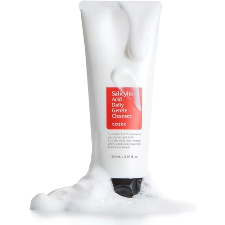 Cosrx Salicylic Acid Daily Gentle Cleanser, Aktiv-Reinigungsschaum mit antioxidativen Wirkungen, 150 ml