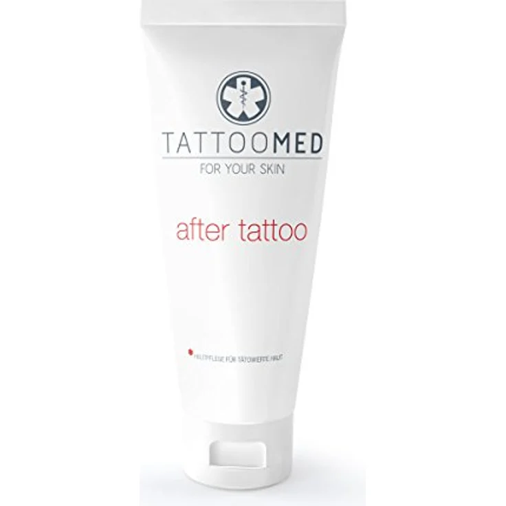 TattooMed Tattoo-Pflege für tätowierte Haut - After Tattoo - 25ml Medizinische Tattoo Crème - Unparfümiert – Bild 1
