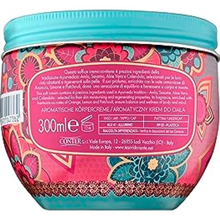 Tesori d'Oriente Ayurveda Aromatische Körpercreme 300 ml  – Bild 3