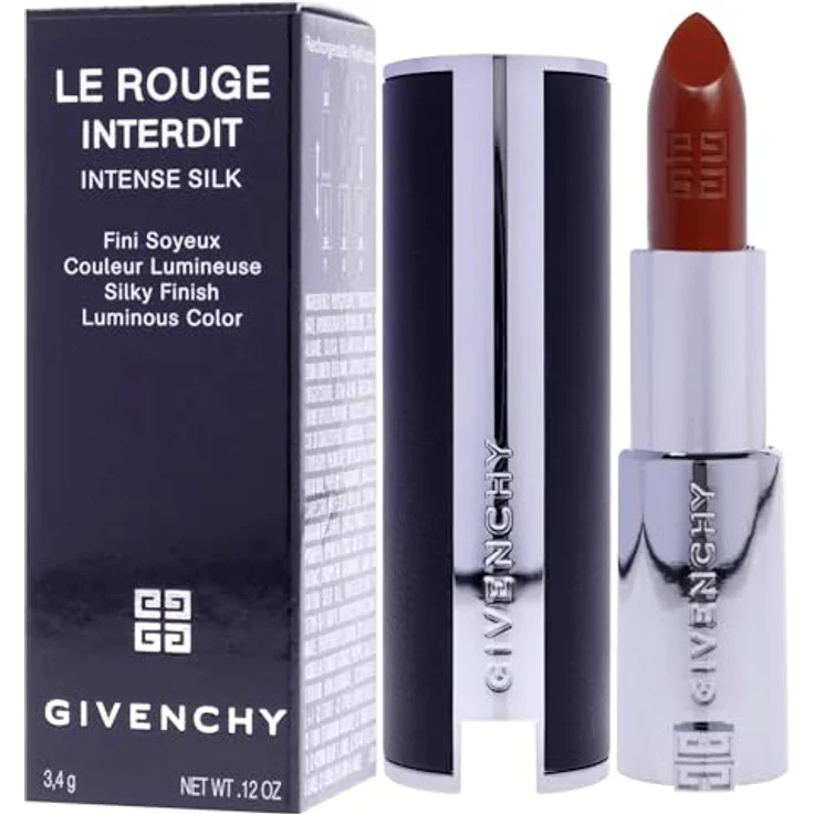 GIVENCHY Le Rouge Interdit Intense Silk Lippenstift Nr.501 Brun Epicé​, 3,4 g – Bild 4
