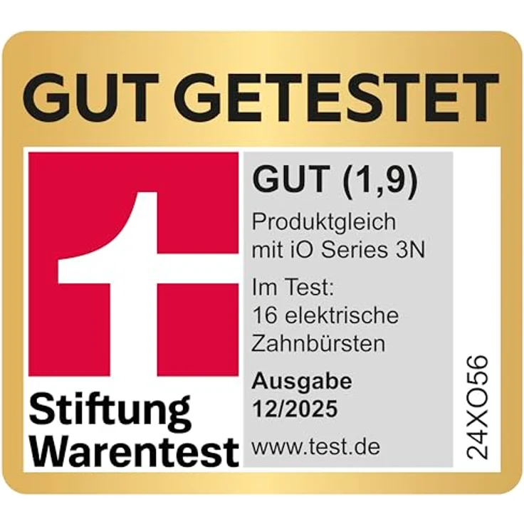 Braun Oral-B iO Series 3 Plus Edition, Elektrische Zahnbürste mit 3 Aufsteckbürsten, 3 Putzmodi, Schwarz – Bild 4