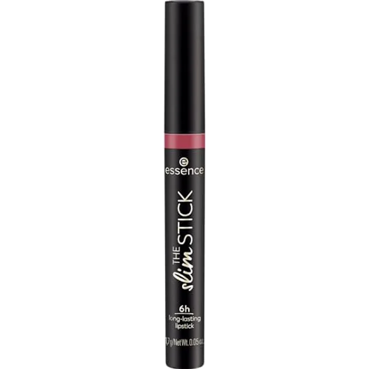 essence THE slim STICK, Lippenstift, Nr. 106, Pink, langanhaltend, pflegend, Expressergebnis, farbintensiv, matt, vegan, ohne Parfüm, ohne Alkohol, ohne Parabene, 1er Pack (1.7g) – Bild 2
