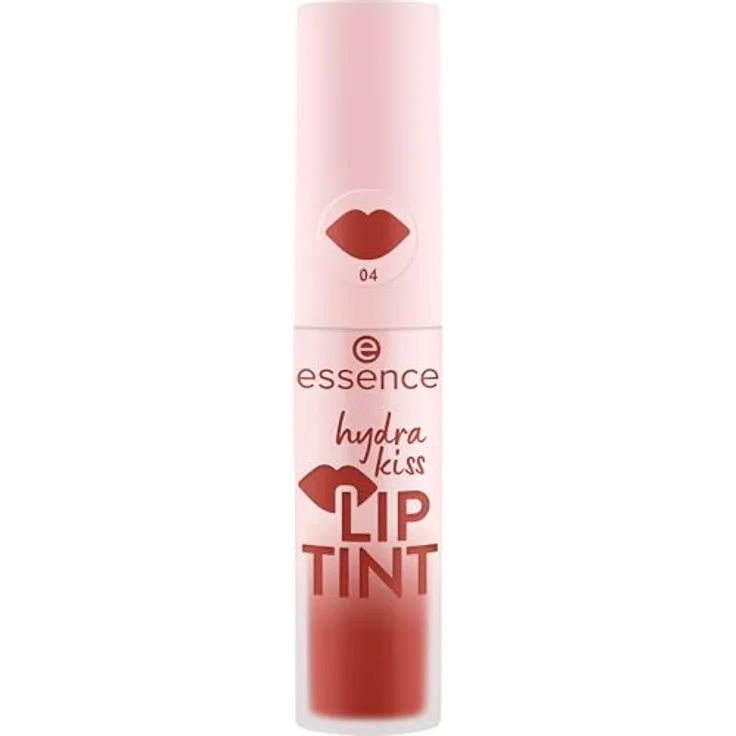 Essence hydra kiss LIP TINT, Lippenstift Nr. 04, Rot, langanhaltend, vegan, natürlich glänzend, 3er Pack (3x4ml) – Bild 2