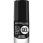 Maybelline Fast Gel Nagellack Nr. 17, 6,7 ml - Schwarzer Gel-Effekt ohne UV-Lampe