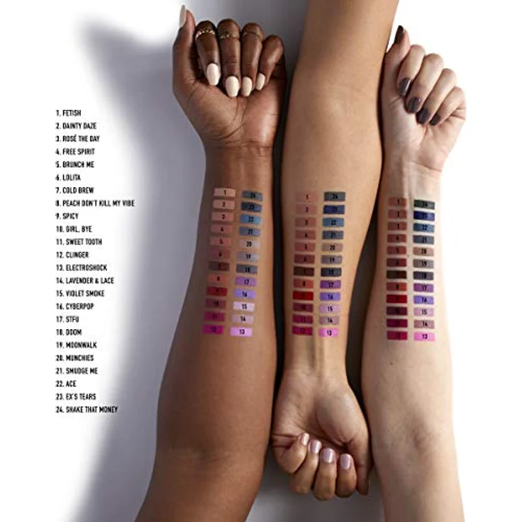 NYX Professional Makeup Lippenstift - Suede Matte Lipstick, superleichter & pudriger Lippenstift, intensiv mattes Finish, 3, 5 g, Cold Brew 07 – Bild 5