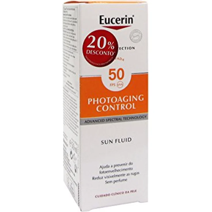 Eucerin Sun Anti-age Gesichtsfluid Spf50 50ml, Sonnencreme mit Anti-Aging Wirkung – Bild 2