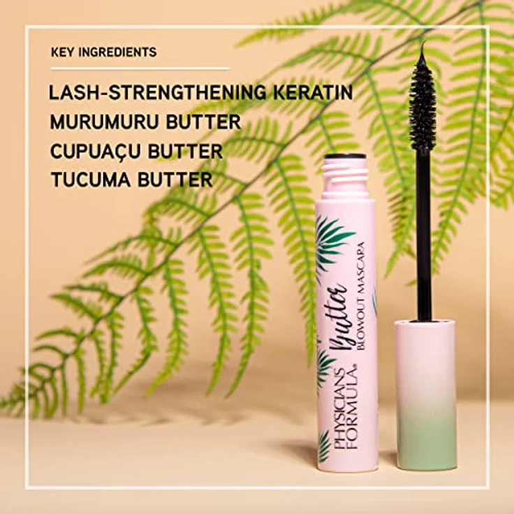 Physicians Formula Butter Blowout Volumen- und Pflegemascara, intensiv schwarz, 10 ml, verlängert und pflegt Wimpern – Bild 11