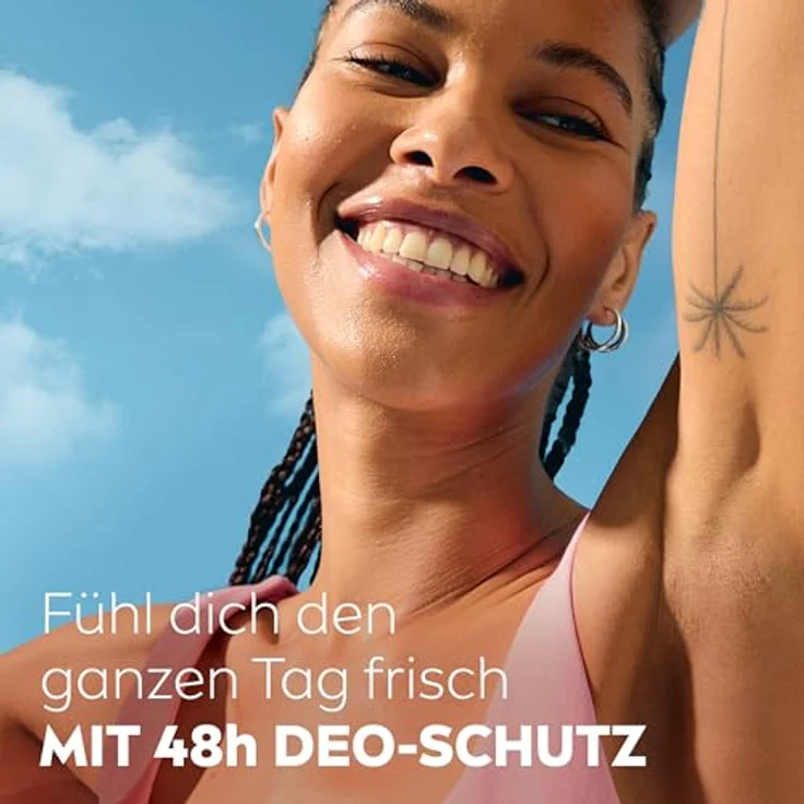 NIVEA Fresh Pure Deospray, aluminiumfreies Deo mit Jasmin-Duft und 48h Schutz, INFINIFRESH Formel, 150ml – Bild 4