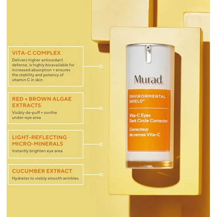 MURAD Serum & Treatments MURAD Serum & Treatments Vita-C Eyes Dark Circle Augenserum 15 ml – Bild 6