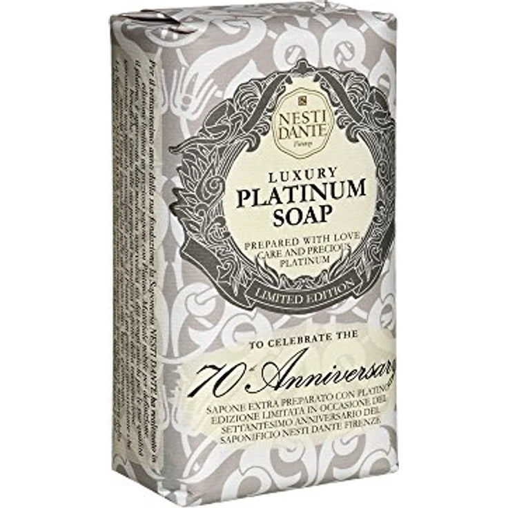 NESTI DANTE Nesti Dante Luxury Platinum Seife mit kostbarem Platin 250 g für Alle Hauttypen geeignet – Bild 5