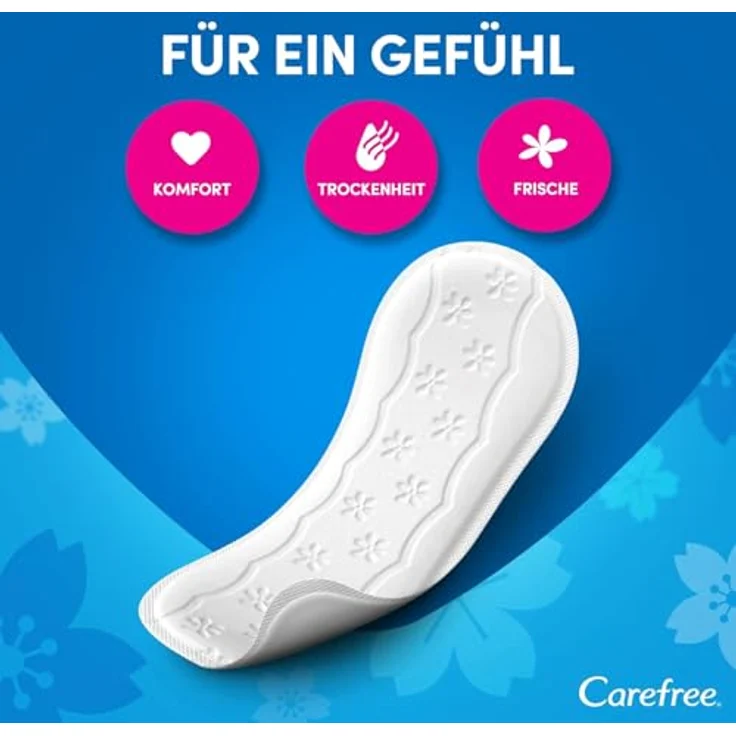 Carefree Slipeinlagen Cotton Feel Normal, 100% atmungsaktiv mit Frischeduft, 1 x 48 Stk – Bild 2