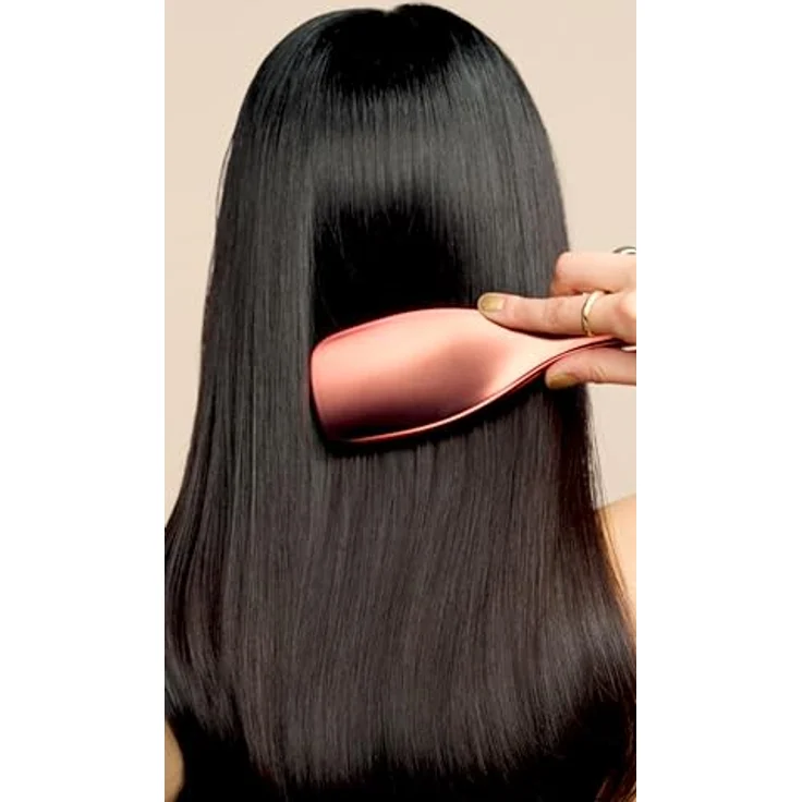 Tangle Teezer The Ultimate Detangler Chrom-Haarbürste, für nasses und trockenes Haar, reduziert Haarbruch, zweistufige Zähne, bequemer Griff – Bild 3