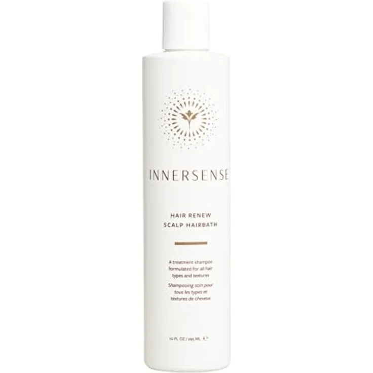 Innersense Organic Beauty Hair Renew Scalp Hairbath 295 ml, sanft reinigendes Shampoo mit Weidenrinde, grünem Kaffeeextrakt und Kürbiskernöl für gesunde Kopfhaut