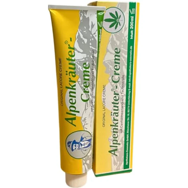 Alpenkräuter Creme 200 ml  – Bild 4