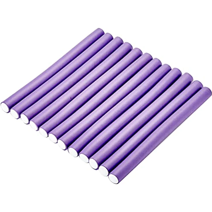 Efalock Professional Flexwickler lang, 21 mm, lila, 1er Pack, (1x 12 Stück) – Bild 1