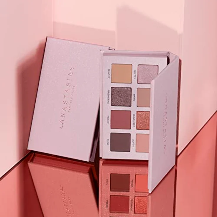 Anastasia Beverly Hills Glam To Go Mini Palette, 8 hochpigmentierte Lidschatten in matten und schimmernden Tönen, 6,4 g – Bild 6