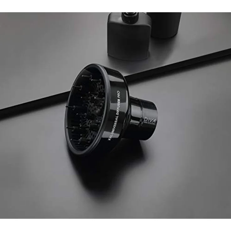 Diva Pro Styling XXL Pro Diffusor für jeden HaartrocknerFöhn geeignet schwarz – Bild 3