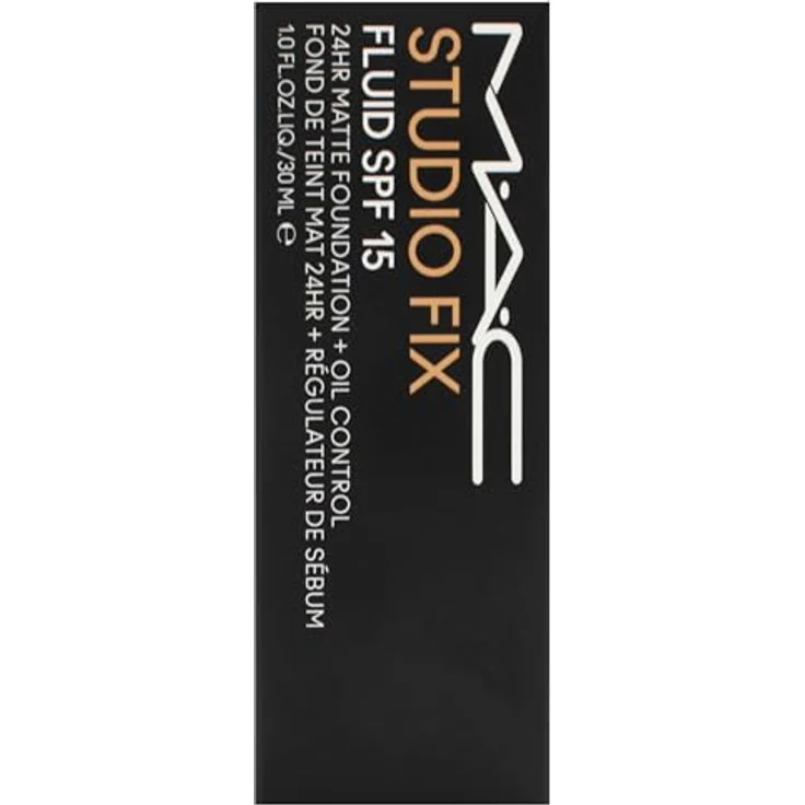 MAC Cosmetics Studio Fix Fluid SPF 15, 24HR Matte Foundation + Oil Control, Farbton NW22, 30 ml – Bild 5